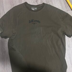 Kill Crew Olive Men's Small Logo Crewneck Tee